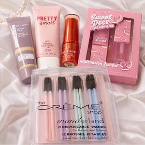 Makeup Bundle Lot 💄 Revlon + Pretty Smart + Lip Care Set + Lash Wands | New